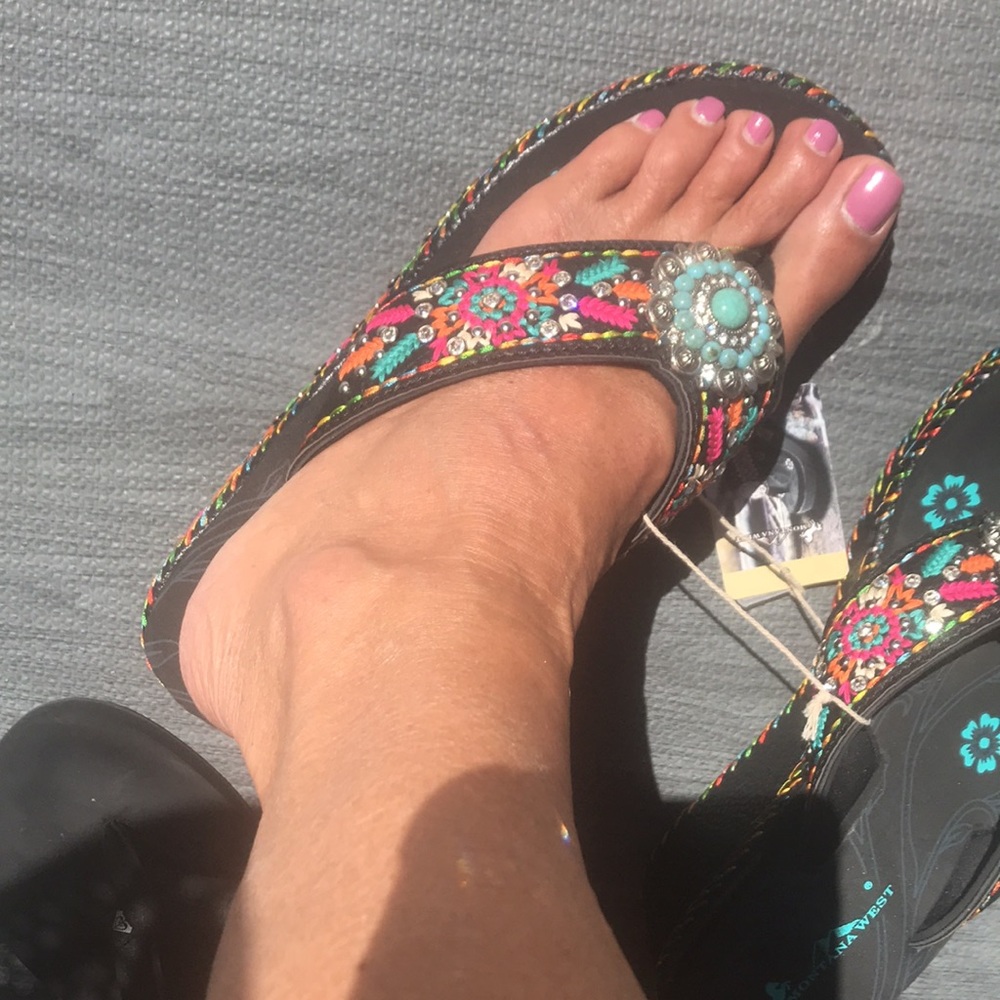 Embroidery High Heeled Montana West - Picture 11 of 12